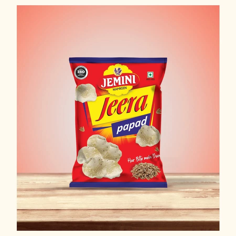 Jemini Jeera Papad